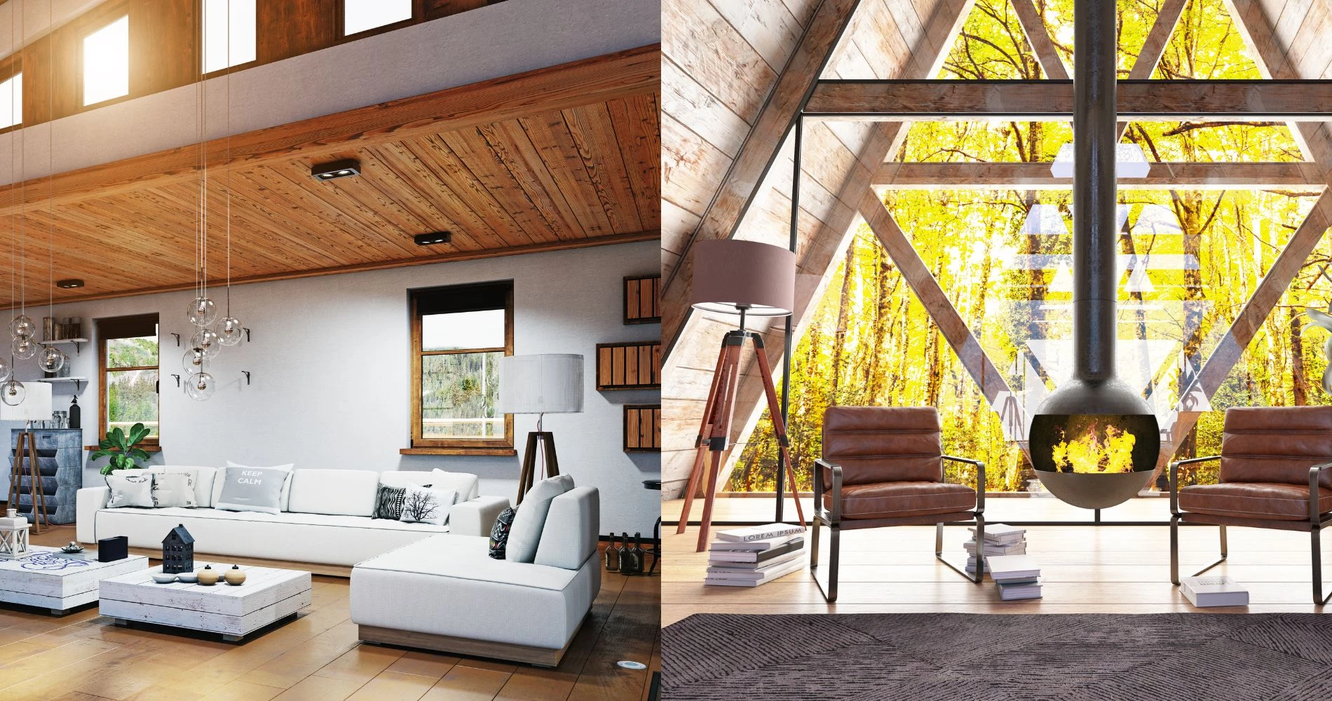 9 unusual ideas for using old wood in the home